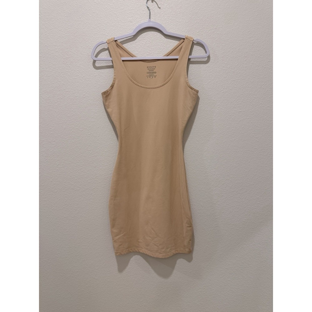 Assets Red Hot Label By Spanx Beige Tan Dress